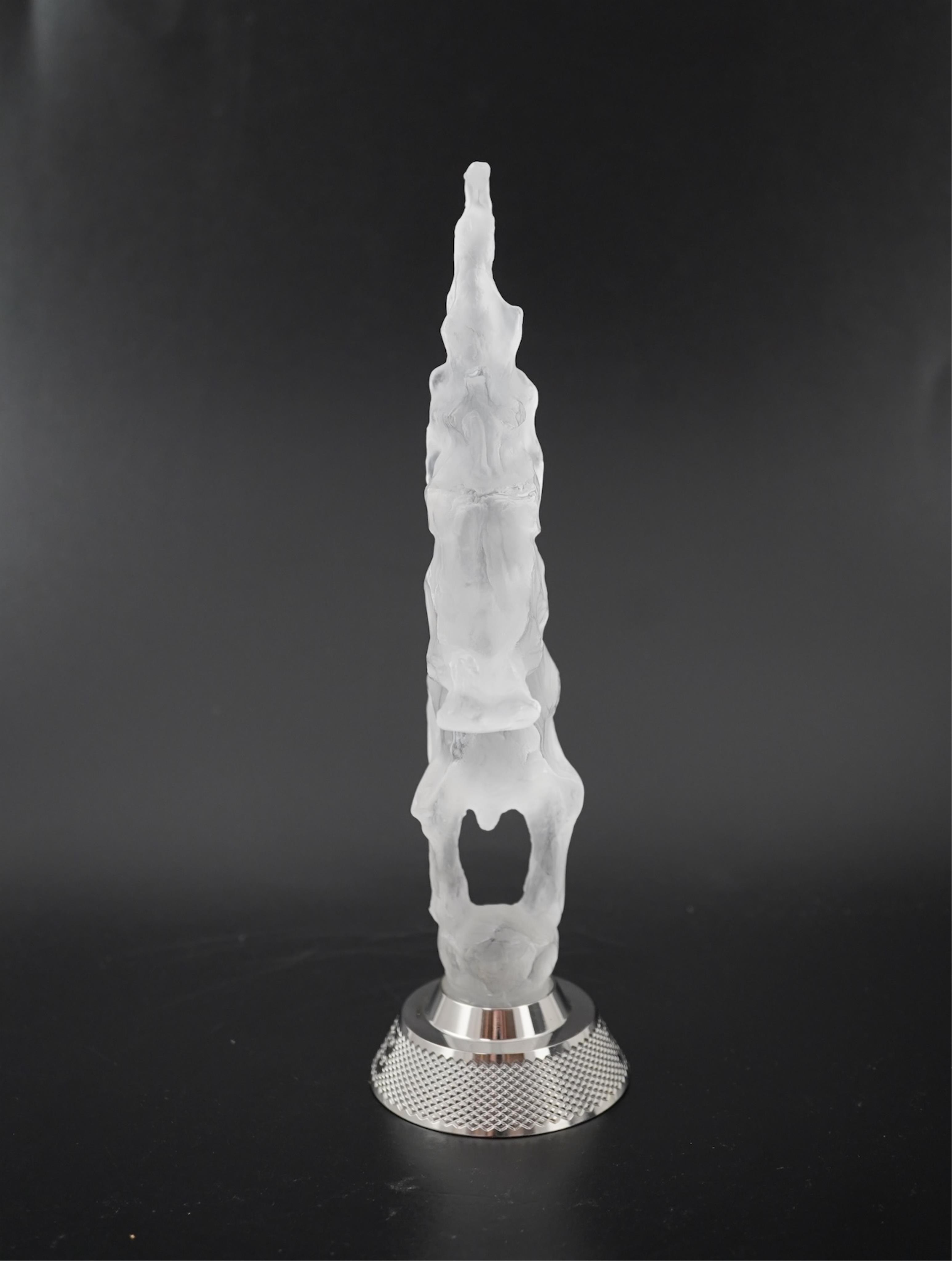 Lalique for Bugatti: An 'Éléphant' Debout Dansat (Standing Elephant Dancing)' mascot